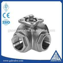 3 way high platform ball valve